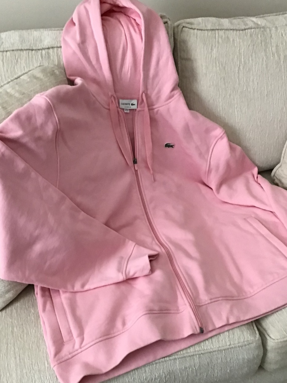LACOSTE FULL ZIP HOODIE MENS - Picture 5 of 16